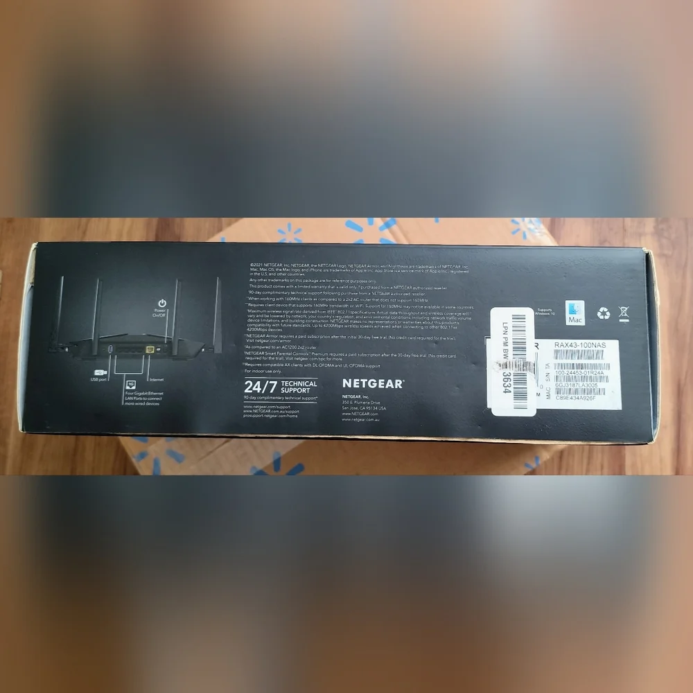 NETGEAR (AX4200) NightHawk WiFi-6 Router - Picture 5 of 12